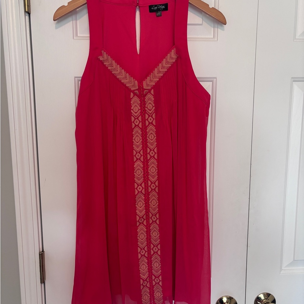 Love Reign Coral Sundress